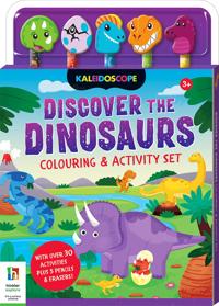 Discover the Dinosaurs Colouring & Activity Set