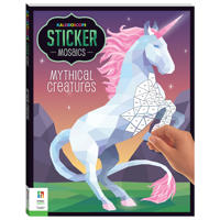 Kaleidoscope Sticker Mosaics: Mythical Creatures