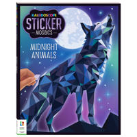 Kaleidoscope Sticker Mosaics Midnight Creatures