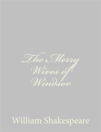 Kirjan kansi "The Merry Wives of Windsor"