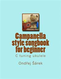 Campanella style songbook for beginner: C tuning ukulele