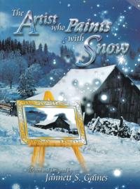 Artist Who Paints with Snow