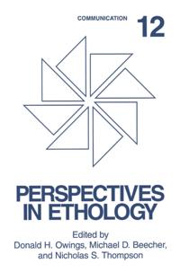 Perspectives in Ethology
