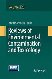 Bokomslag för "Reviews of Environmental Contamination and Toxicology Volume 226"