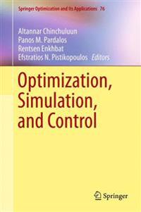 Bokomslag för "Optimization, Simulation, and Control"