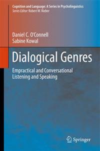 Bokomslag för "Dialogical Genres"