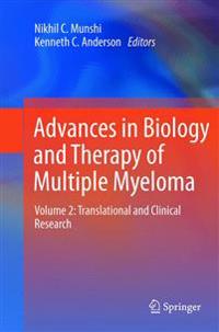 Bokomslag för "Advances in Biology and Therapy of Multiple Myeloma"