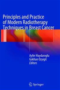 Kirjan kansi "Principles and Practice of Modern Radiotherapy Techniques in Breast Cancer"