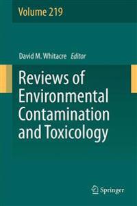 Bokomslag för "Reviews of Environmental Contamination and Toxicology"