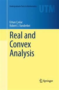 Bokomslag för "Real and Convex Analysis"