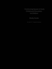 Continuing Issues in Early Childhood Education