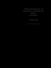 Mathematical Biology, An Introduction