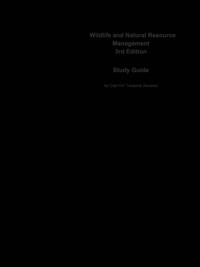 Wildlife and Natural Resource Management