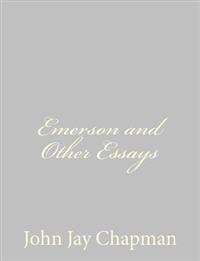 Bokomslag för "Emerson and Other Essays"
