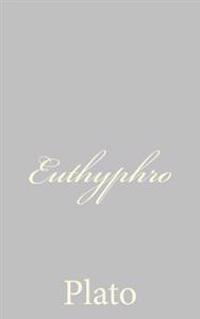 Kirjan kansi "Euthyphro"