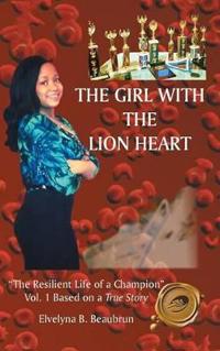 Kirjan kansi "The Girl with the Lion Heart"
