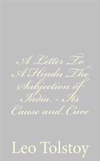 A Letter to a Hindu