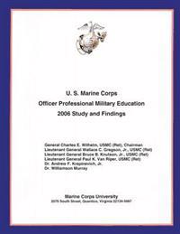 U.s. Marine Corps Officer Professional Military Education
