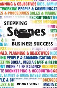 Kirjan kansi "Stepping Stones to Business Success"