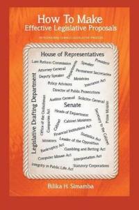 How To Make Effective Legislative Proposals
