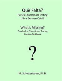 What's Missing? Puzzles for Educational Testing Testbook