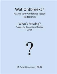 Wat Ontbreekt? Puzzels voor Onderwijs Testen: Nederlands