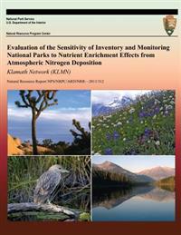Evaluation of the Sensitivity of Inventory and Monitoring National Parks to Nutrient Enrichment Effects from Atmospheric Nitrogen Deposition: Klamath