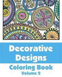 Kirjan kansi "Decorative Designs Coloring Book"