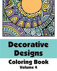 Kirjan kansi "Decorative Designs Coloring Book"