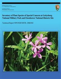Inventory of Plant Species of Special Concern at Gettysburg National Military Park and Eisenhower National Historic Site