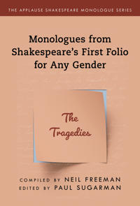 Monologues from Shakespeare’s First Folio for Any Gender