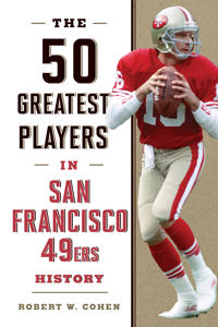 Kirjan kansi "The 50 Greatest Players in San Francisco 49ers History"