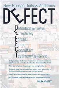 Kirjan kansi "Defect"
