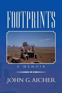 Kirjan kansi "Footprints"
