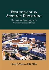 Kirjan kansi "Evolution of an Academic Department"