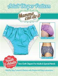 Adult diaper pattern
