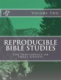 Bokomslag for "Reproducible Bible Studies: For Individuals or Small Groups"
