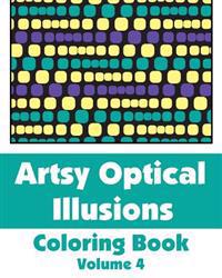 Artsy Optical Illusions Coloring Book