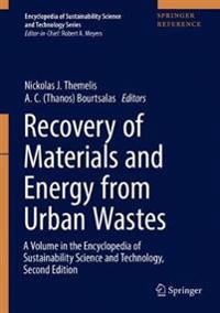 Recovery of Materials and Energy from Urban Wastes