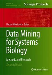 Kirjan kansi "Data Mining for Systems Biology"
