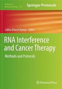 Kirjan kansi "RNA Interference and Cancer Therapy"