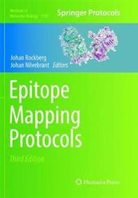 Kirjan kansi "Epitope Mapping Protocols"