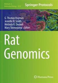 Kirjan kansi "Rat Genomics"