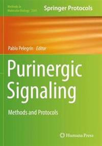 Kirjan kansi "Purinergic Signaling"