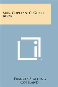 Mrs. Copeland's Guest Book