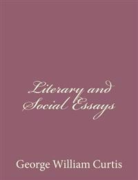 Bokomslag för "Literary and Social Essays"