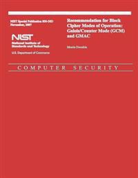 Recommendation for Block Cipher Modes of Operation