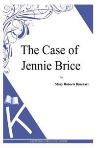 Bokomslag for "The Case of Jennie Brice"