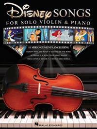 Disney Songs for Solo Violin & Piano