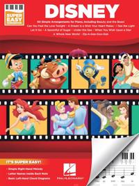 Disney - Super Easy Songbook -  60 Simple Arrangements for Piano